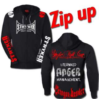 Zip Up Sweat Shirt Hoody Pullover NHB Tapout UFC MMA  