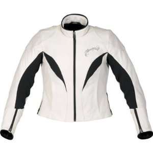  Alpinestars Stella Tyla Leather Jacket, Creme, Size 44 