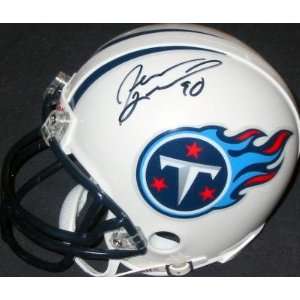  Autographed Jevon Kearse Mini Helmet   Tennessee Titans 