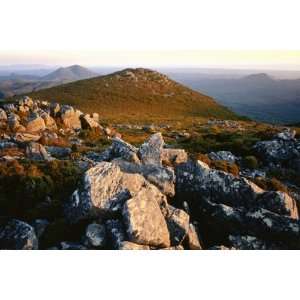  Rock Outcrops on Norfolk Range by Rob Blakers, 72x48