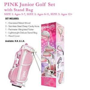  Tour X Pink Junior Girls Golf Set Ages 5 and up (SizeSize 
