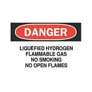 Danger No Smoking Sign,10 X 14in,eng   BRADY  Industrial 