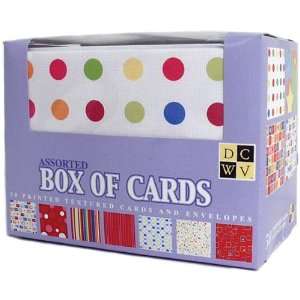  Box Of Cards & Envelopes Bright Printed A2 Size 80/Pkg 