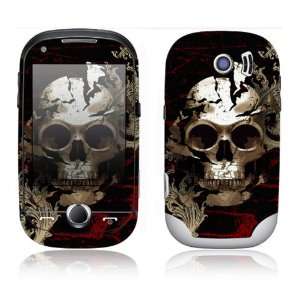  Samsung Corby Pro Decal Skin Sticker   Mystic Skull 