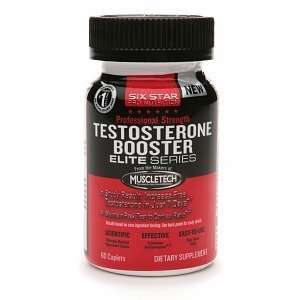 Six Star Professional Strength Testosterone Booster, Capsules, 60 ea
