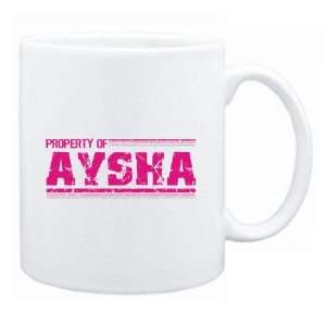  New  Property Of Aysha Retro  Mug Name