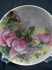 Vintage Haviland France Floral Rose Plate  