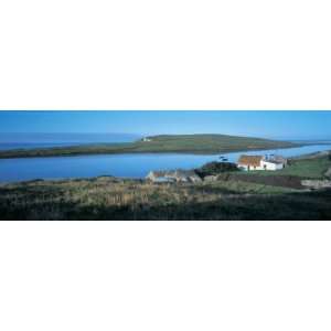 View of Cottages at the Coast, Allihies, County Cork, Munster Province 