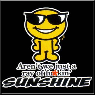 Ray Of F ing Sunshine OFFENSIVE Shirt S XL,2X,3X,4X,5X  