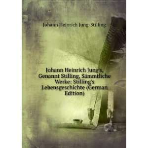   (German Edition) Johann Heinrich Jung Stilling  Books