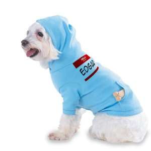  HELLO my name is EDGAR Hooded (Hoody) T Shirt with pocket 