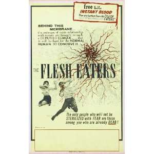  The Flesh Eaters (1964) 27 x 40 Movie Poster Style B