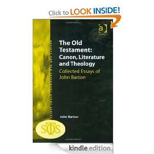   for Old Testament Study) John Barton  Kindle Store