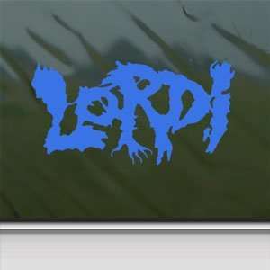 Lordi Blue Decal Metal Rock Band Car Truck Window Blue 
