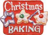 boy girl cub CHRISTMAS BAKING cookies Fun Patches Crests Badges SCOUT 