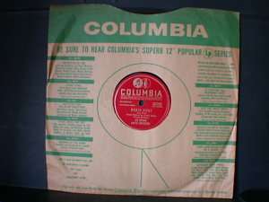 78 rpm COLUMBIA ROBIN HOOD Les Brown Big Band Jazz JUKEBOX RECORD 