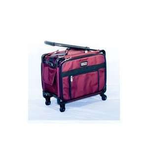  17 Tutto Small Carry On Luggage on Wheels   BURGUNDY 