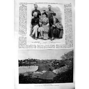  1901 Japan Horse Racecourse Indian Polo Sing Jodhpur 