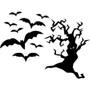 Wall Decal   Halloween, Bats   selected color Baby 
