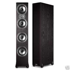 POLK AUDIO TSi500 Tower Speakers Brand New Black 1 Pair  
