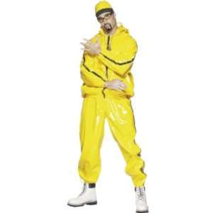  Yellow Rapper Suit Adult Costume Toys & Games