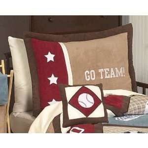    All Star Sports Pillow Sham by JoJo Designs Red