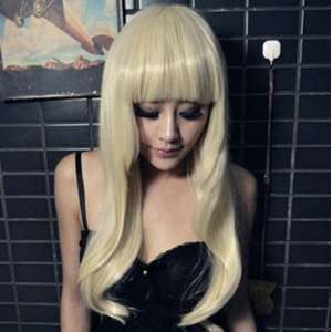  Lady Gaga Same Style Long Big Curly Wave Wig For Cosplay 