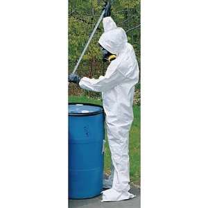  DUPONT SL125BWH2XL001200 Coverall,White,2XL