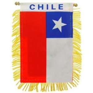 Chile Flag Mini Banner 3 x 5