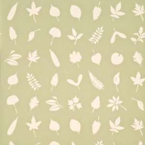  Tumbling Leaves   Green Indoor Wallcovering