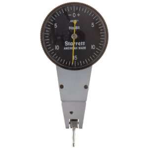  5PZ Dial Test Indicator without Attachments, Swivel Head, Black Dial 