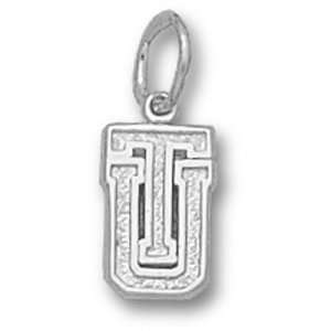  University of Tulsa TU 3/8 Pendant (Silver) Sports 