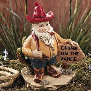  Gnome on the Range Statue   Party Decorations & Yard Decor 