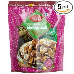 Haldiram Mini Bhakhar Badi, 7.06 Ounce Pouch (Pack of 5)  