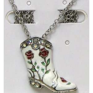  Best Quality  White Boot Necklace Patio, Lawn & Garden