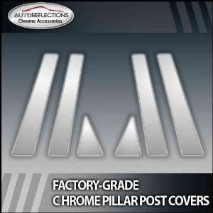  98 02 Mazda 626 6Pc Chrome Pillar Post Covers Automotive