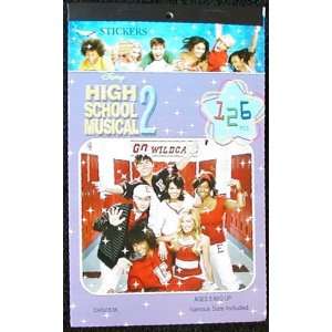  126 High School Musical 2 Stickers Toys & Games