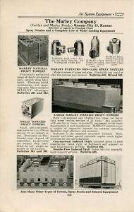   Company Cooling Towers Draft Asbestos WWII AD Transite 1944  