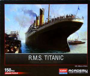 Asem Hobby]Academy Zigsaw Puzzle Titanic 150pcs Ship  