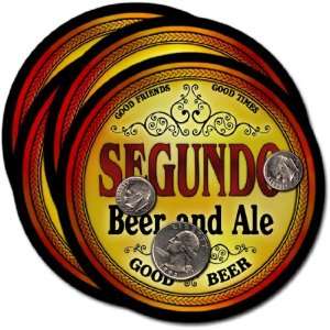  Segundo , CO Beer & Ale Coasters   4pk 