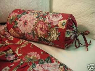 NEW Custom Ralph Lauren Marseilles Floral Neck Pillow  