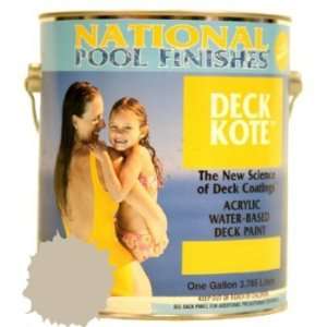  National Paint Pool Deck Kote Concrete Paint   Adobe Buff 