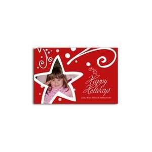  Falling Star Photo Christmas Card