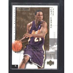  2002 03 Upper Deck Honor Roll 110 Kareem Rush Lakers(RC 