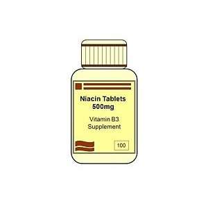  Niacin TAB 500 Mg G/l 100tablets