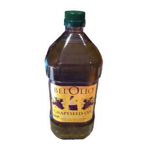 BelOlio Grapeseed Oil, 2 Liter Bottle (Pack of 2)   Kosher  