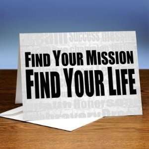  Successories Find Your Mission 25 Pack Greeting Cards 