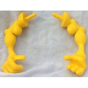 Playskool Mr. Potato Head Yellow Arms Replacement Part 