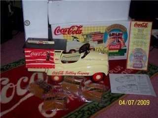 Coca Cola DELIVERY PEDAL TRUCK Bottles Carrier Coke LTD  
