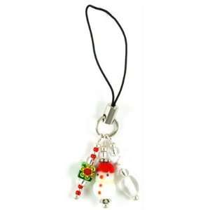  Holiday Baubles Cell Phone Strap Arts, Crafts & Sewing